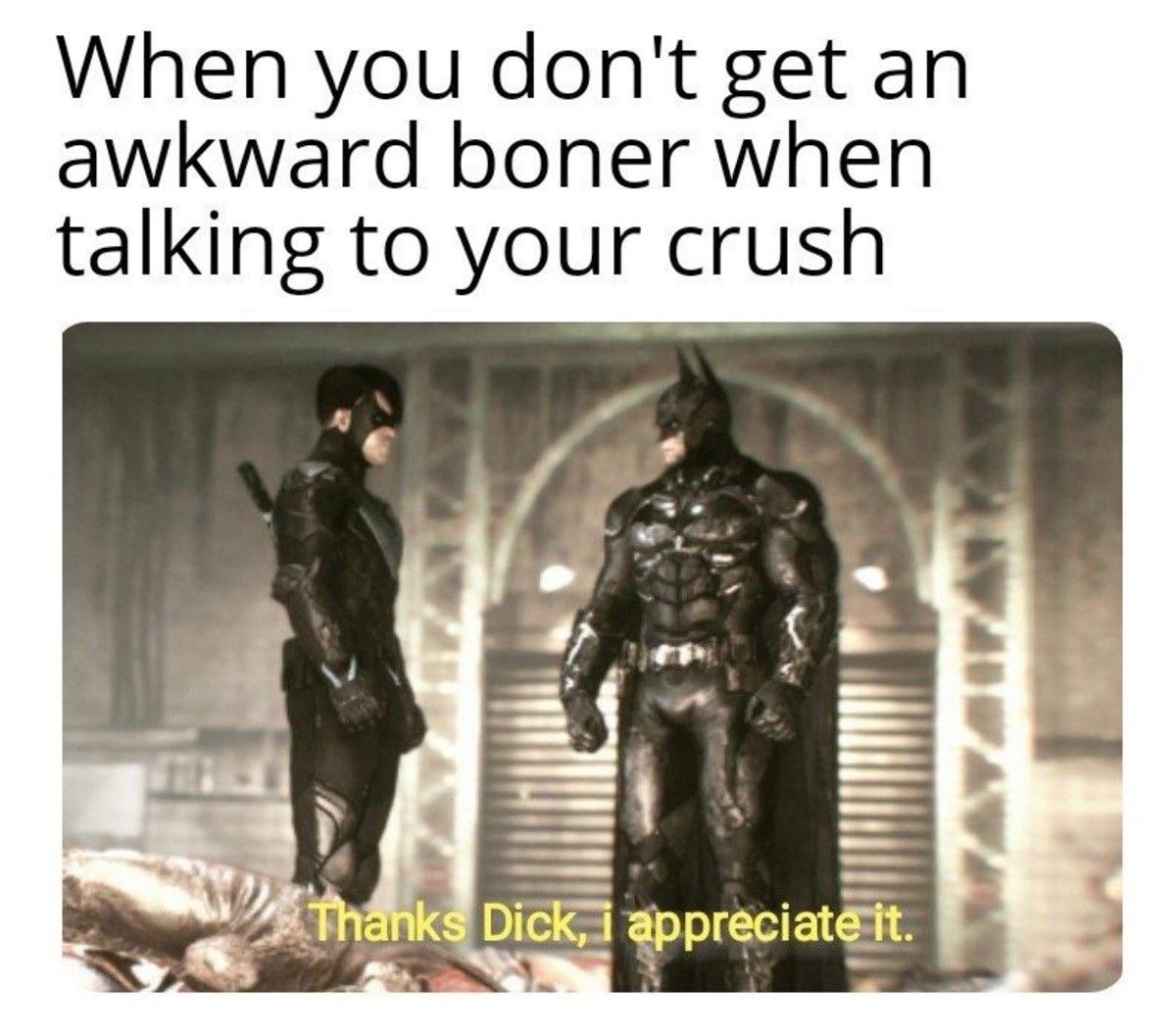 but not during presentations