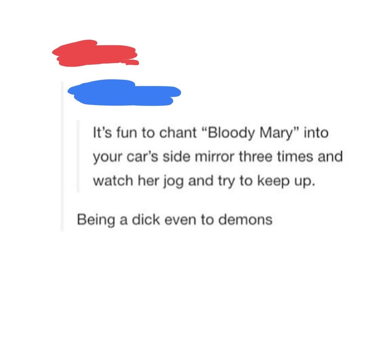 Mary, Bloody