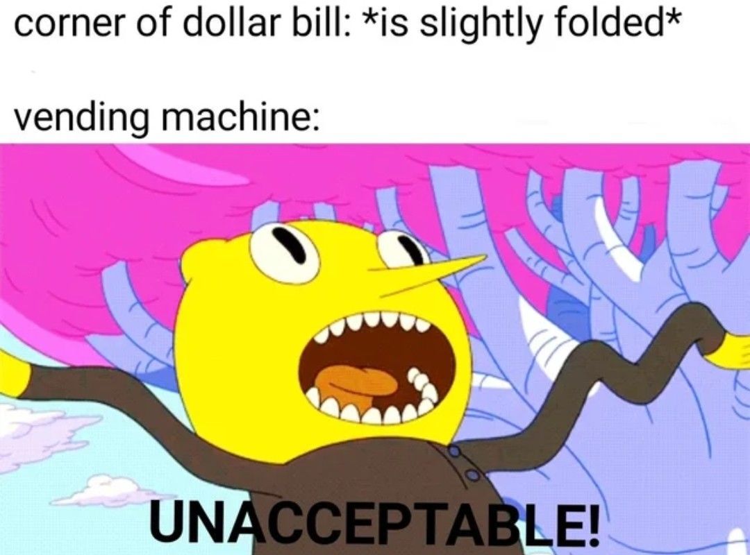 Vending machine meme