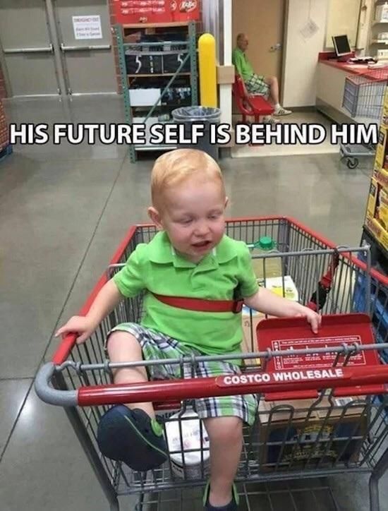 His future self