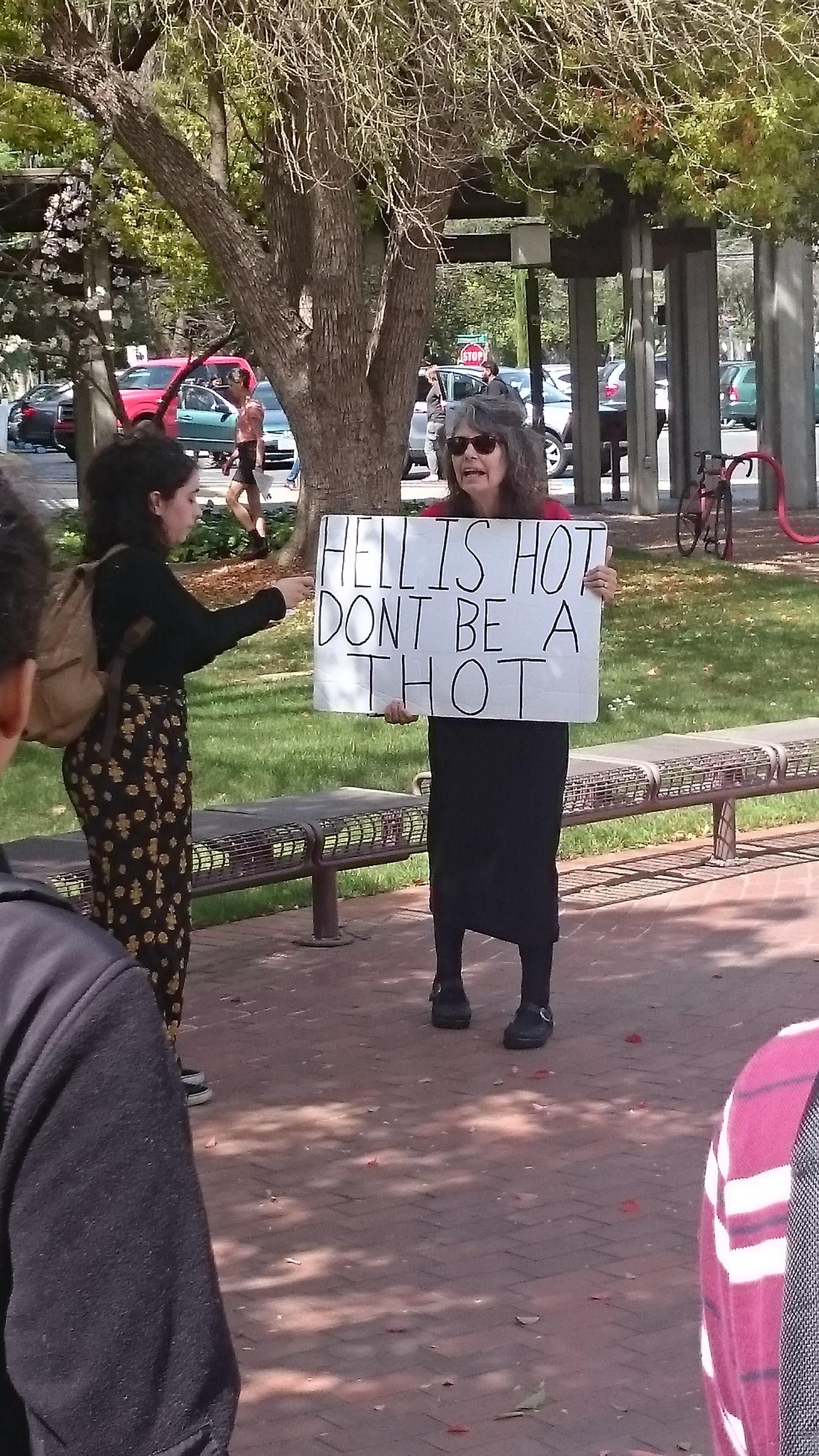 This woman at my college