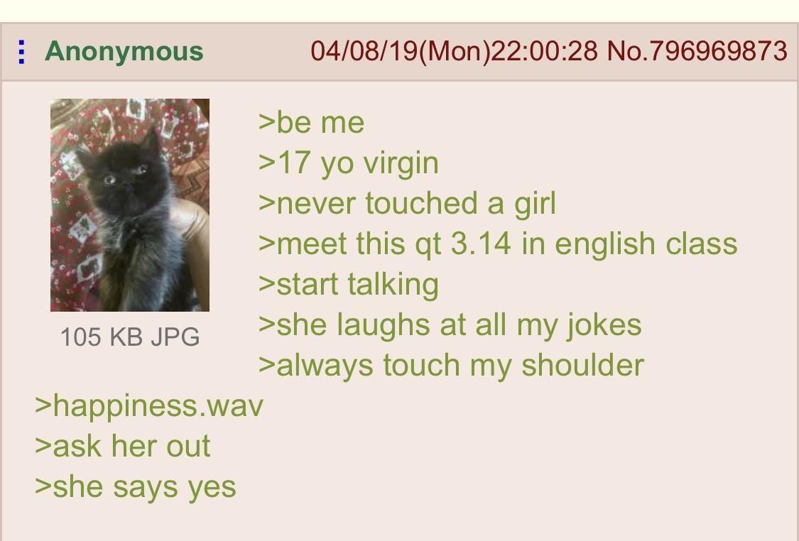 Anon is happy