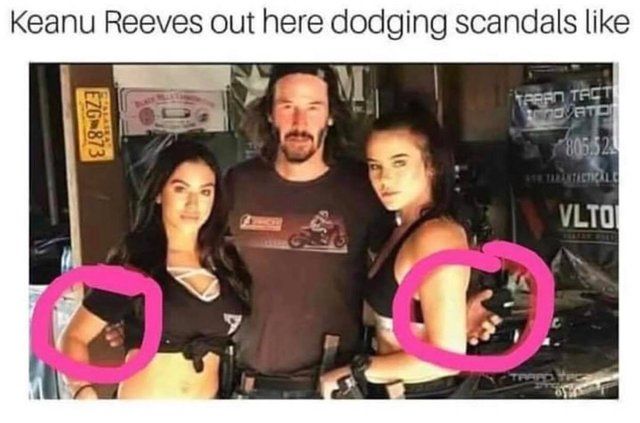 Keanu Reeves, he's The One