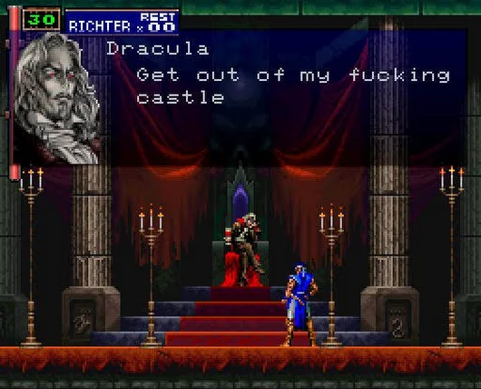 When the Netflix team rewrites the OG castlevania games