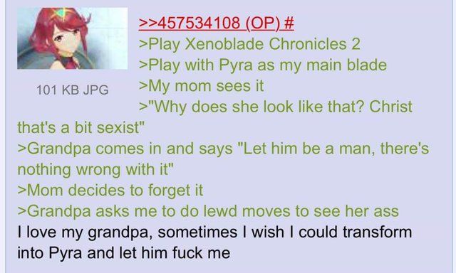 Anon plays Xenoblade
