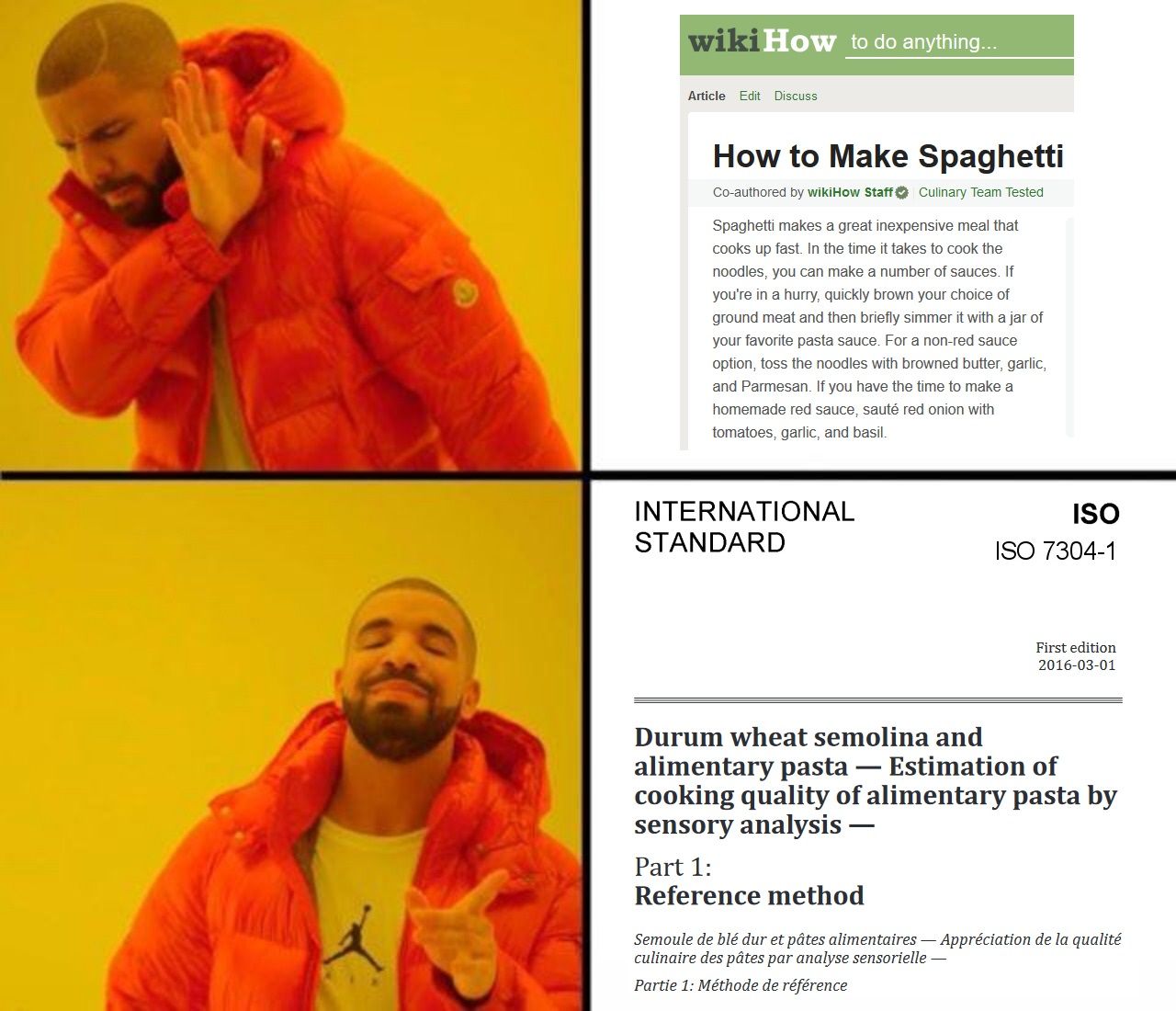 I have standards