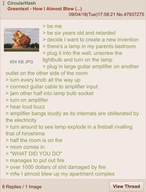 Anon plays guitar