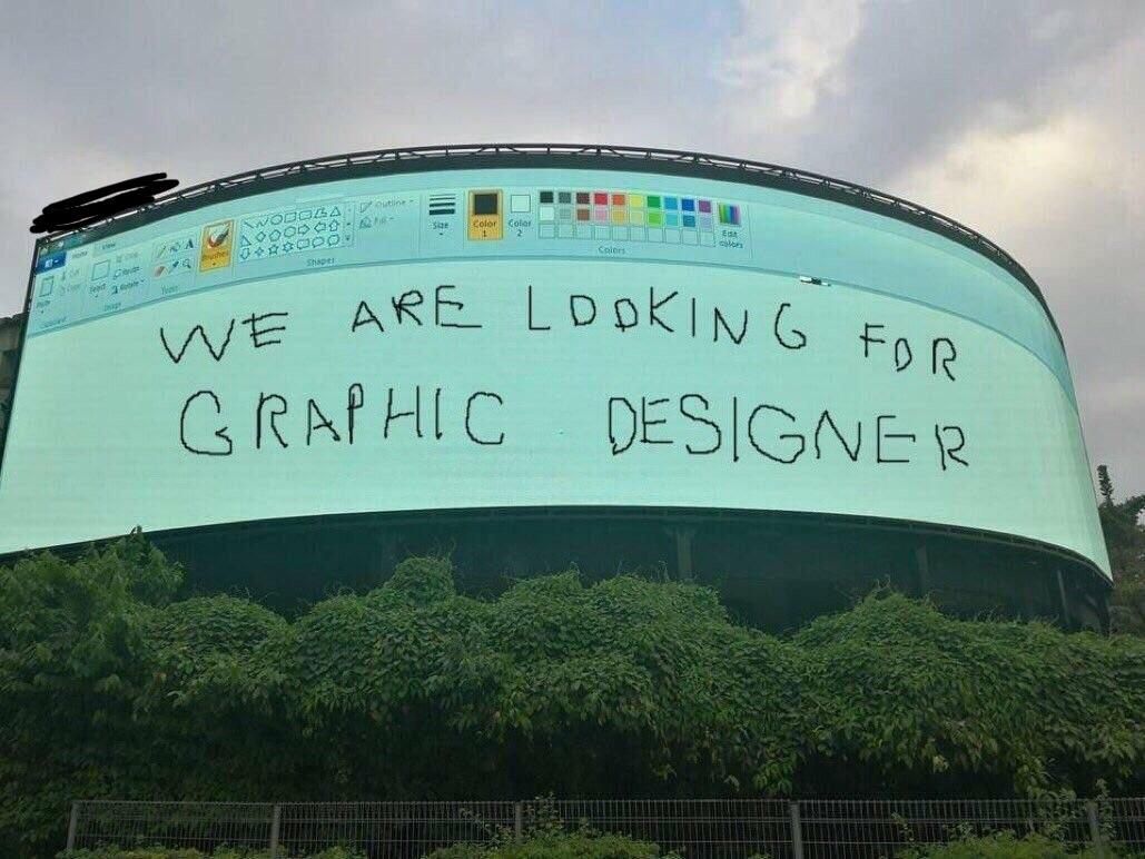 How to properly advertise for a graphic designer