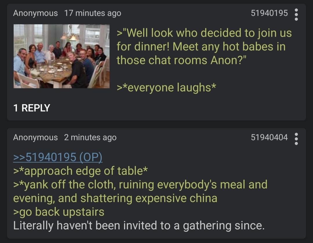 Anon at the gathering