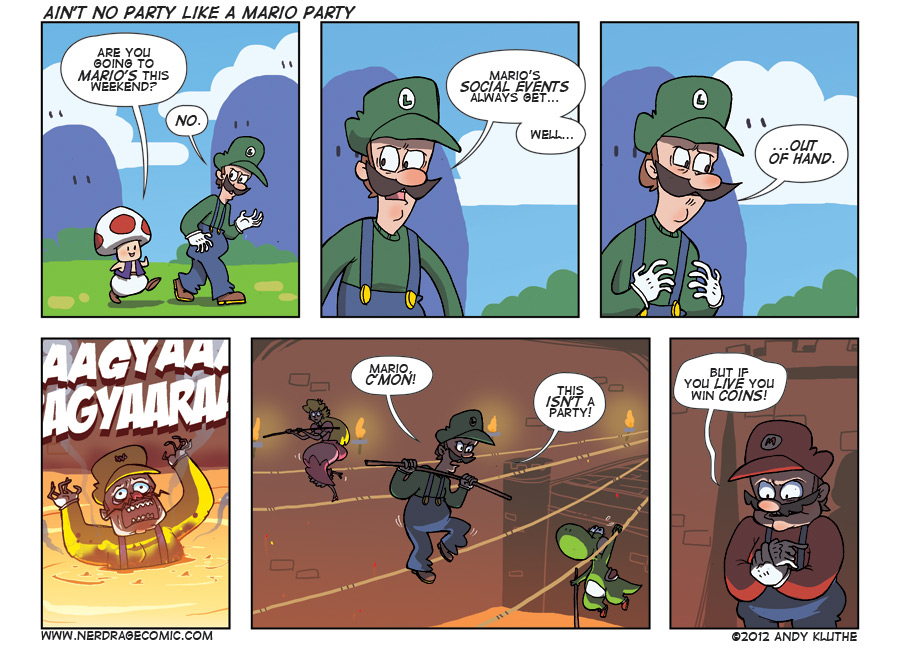 Ain't no party like a Mario party
