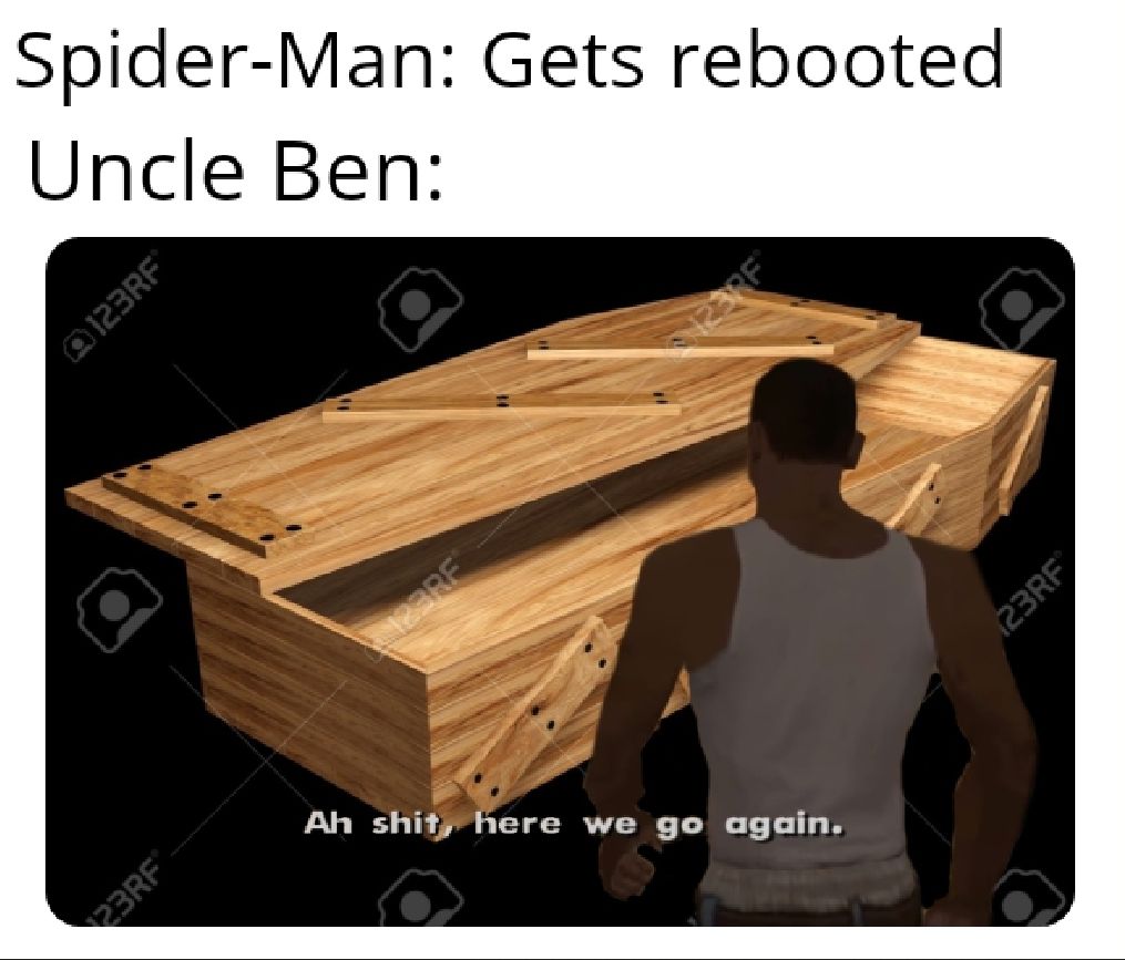 Uncle Ben here we go again
