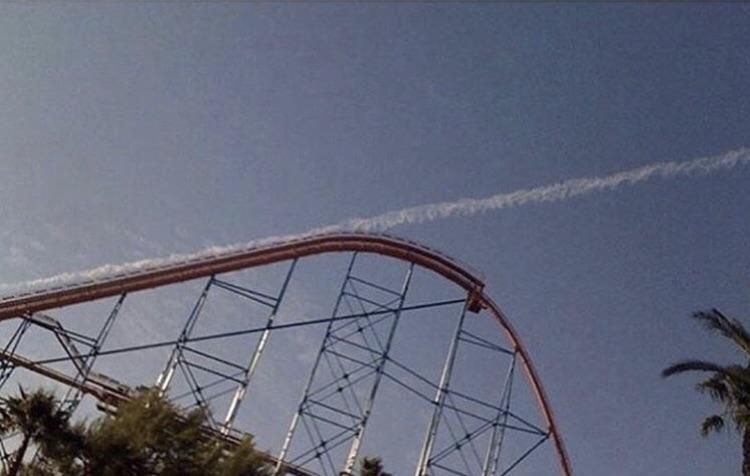 Holy! How fast was this roller coaster going?