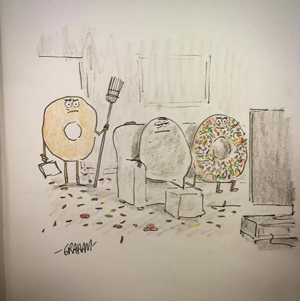 Sprinkles and Powdered Donut had turned out to be horrible roommates for Plain Old-fashioned.