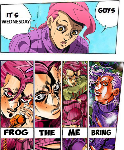 It is Wednesday my dudes