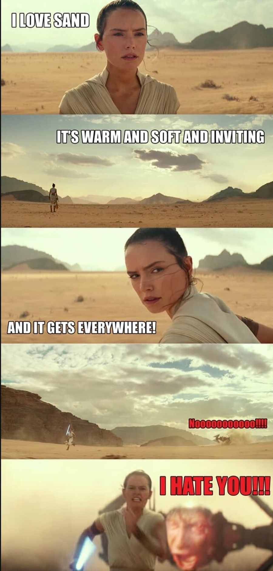 Have I ever told you the story of Darth Sand?