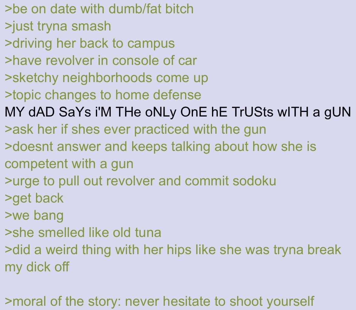 Anon and the dumb ***