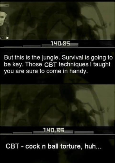 So that's why he went from Naked Snake to Punished Snake. It's one way to make a man Solid