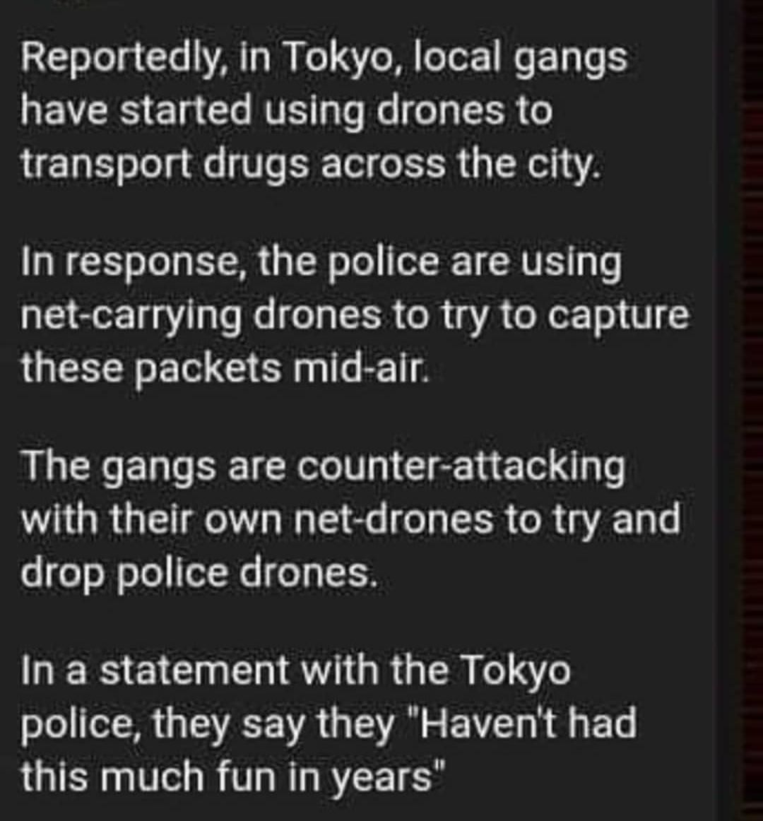 Japan, always the most advanced country