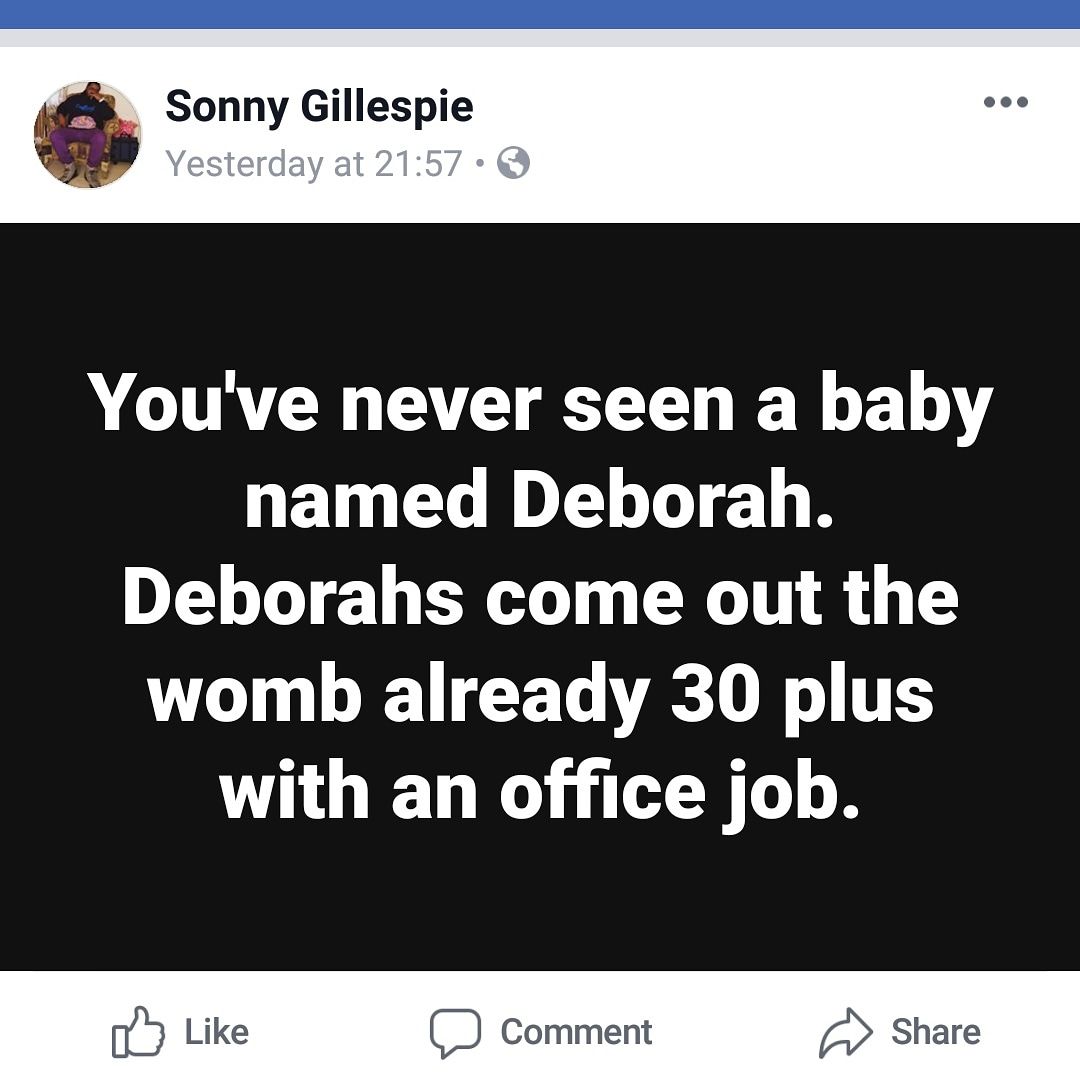 No Baby Deborahs