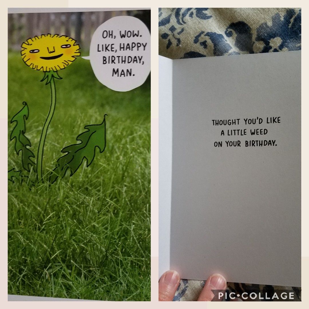 This birthday card I got for my mom