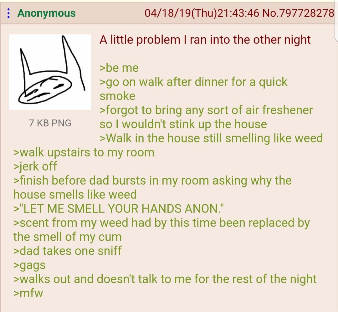 Anon gets lucky?
