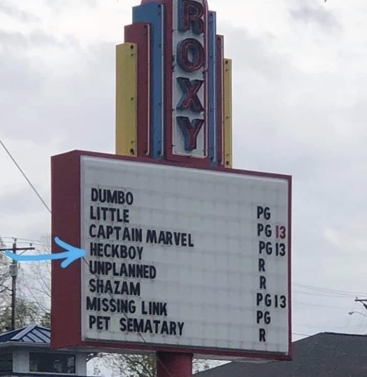 The local small town theater.