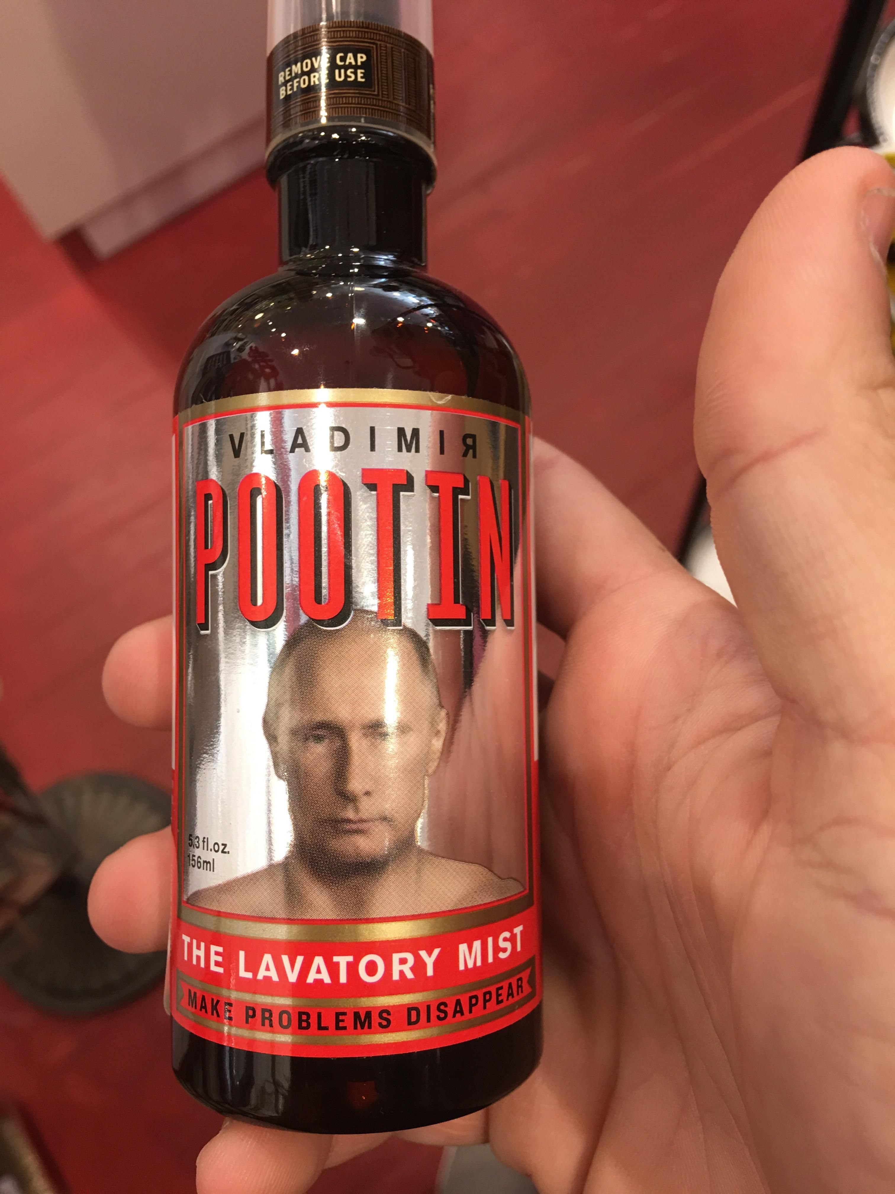 My wife didn’t approve of our new bathroom scent.