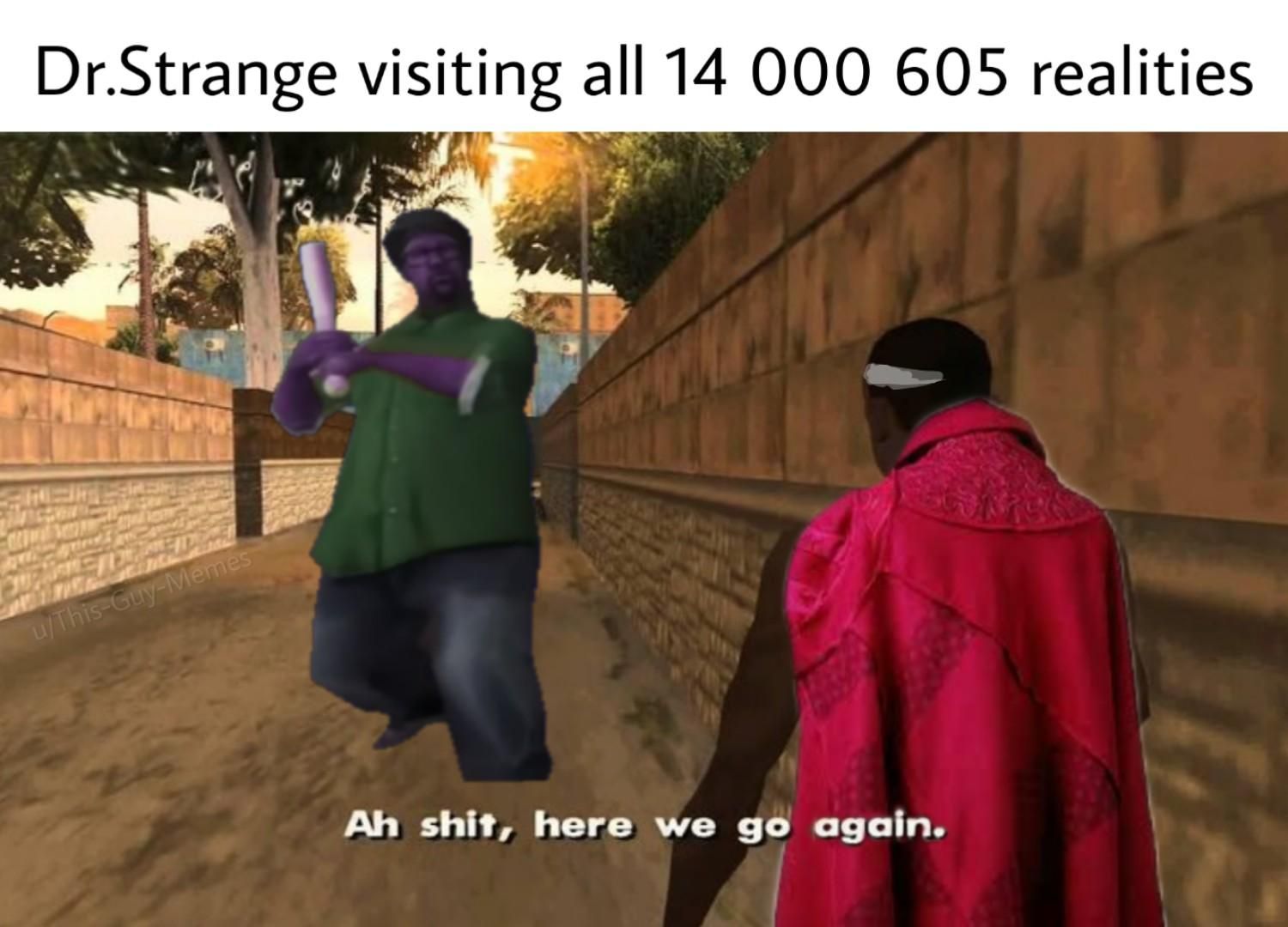 Or bargaining with Dormammu
