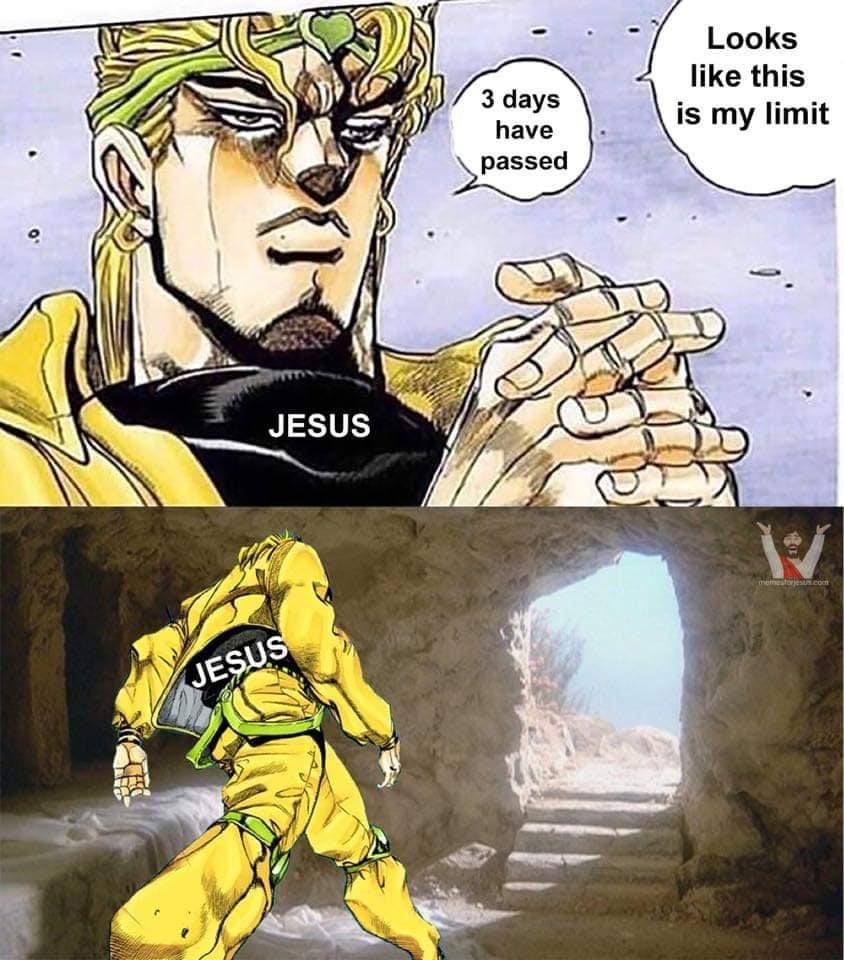 Let's go back to za warudo