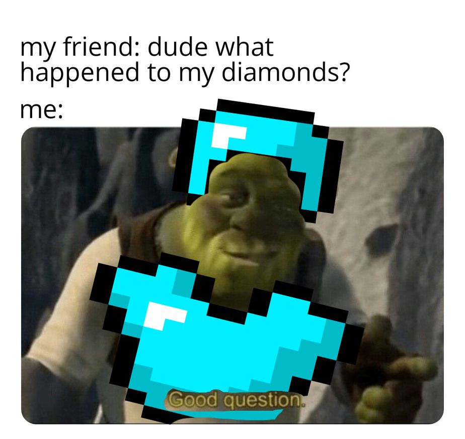 The endermen stole them