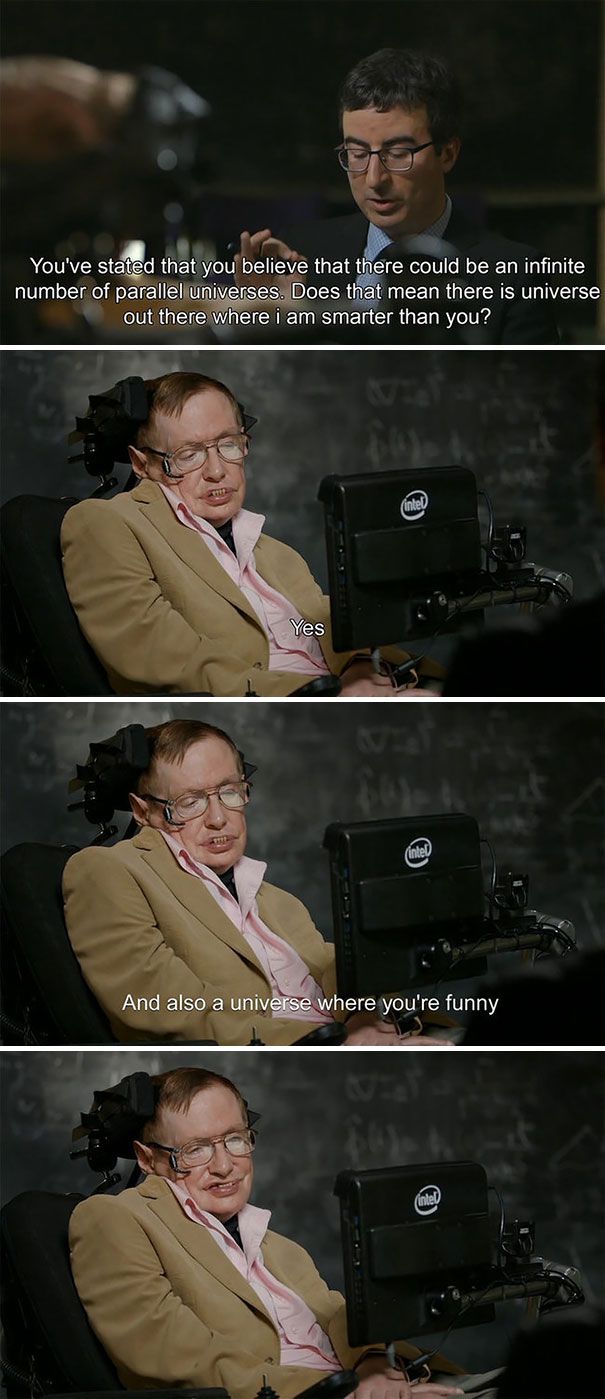 Stephen Hawking Cameback Hard