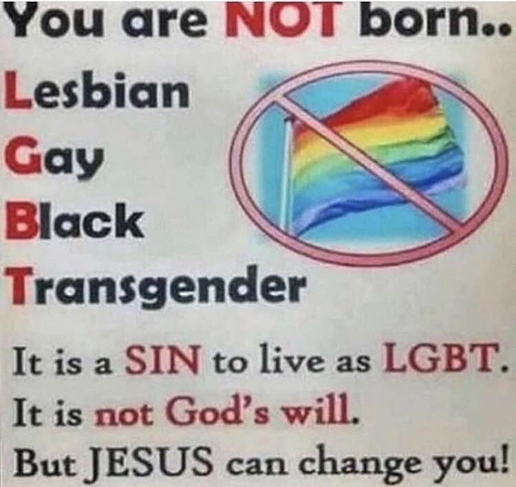 You are not born Black!