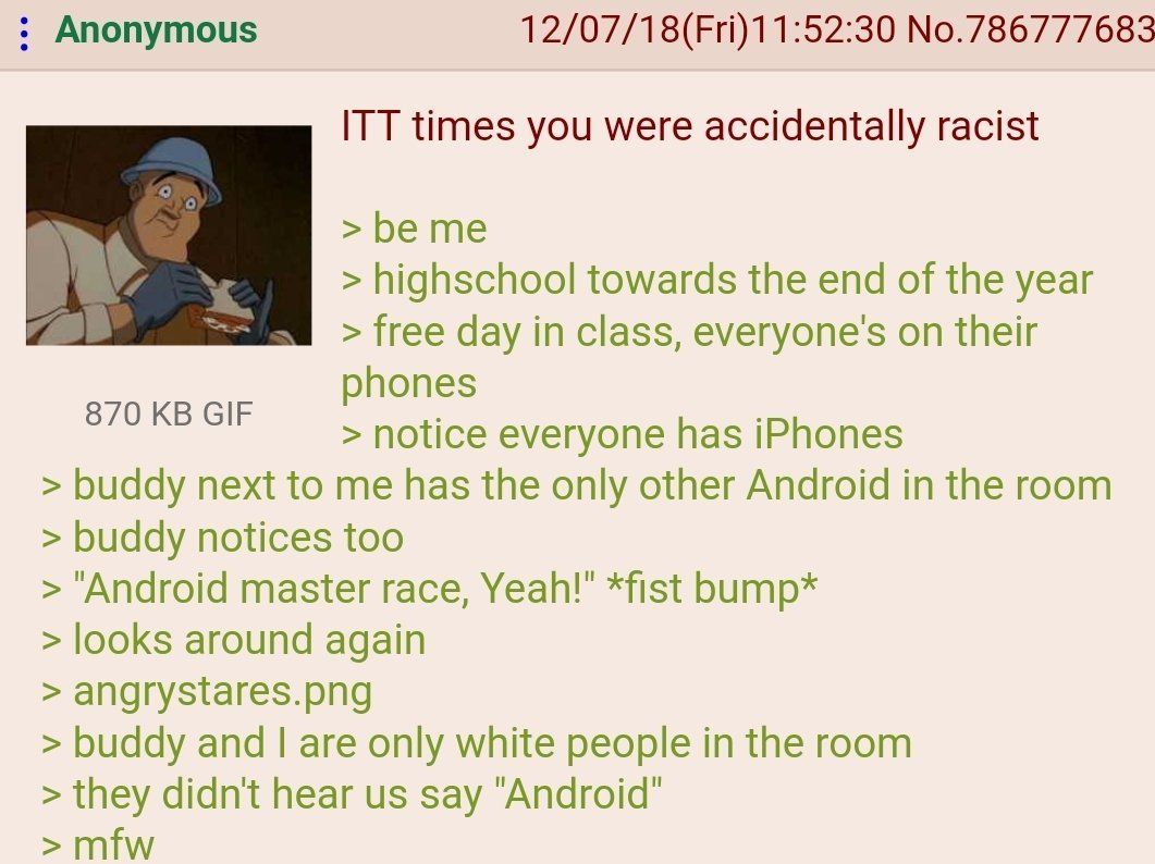 Anon uses Android