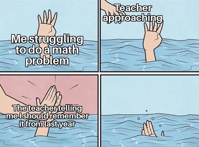 school drown meme