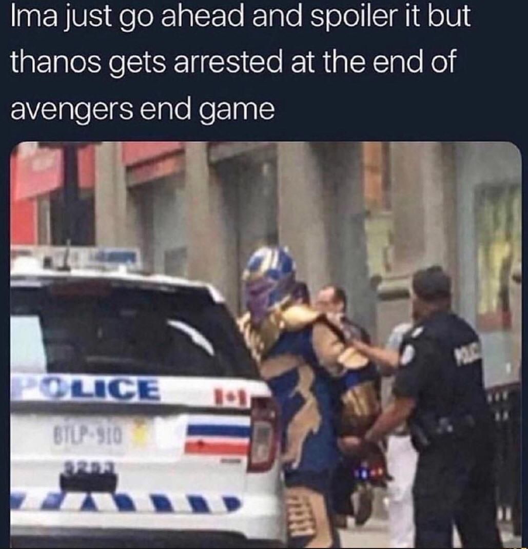 “We’re in the Endgame now”