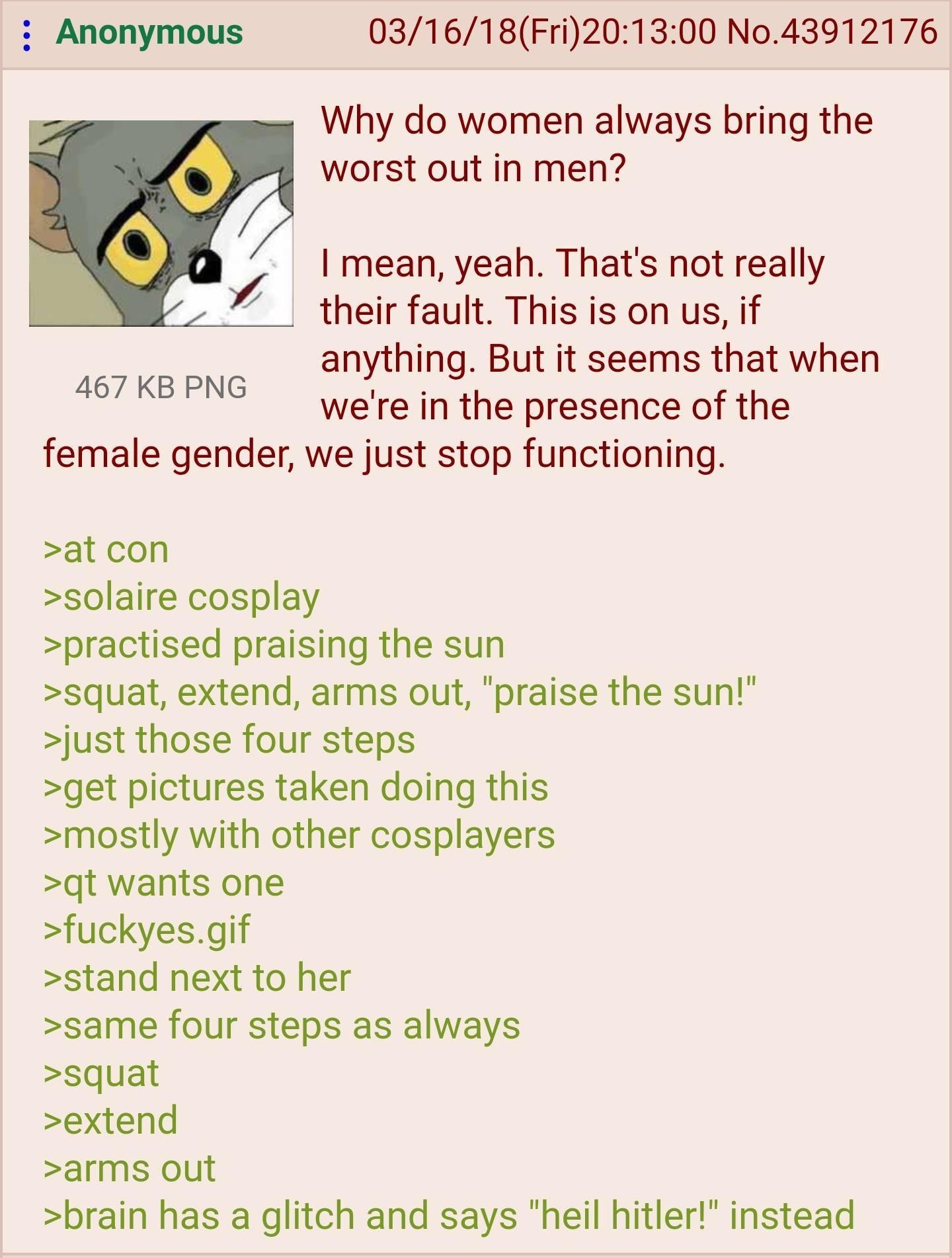 Anon praises the sun
