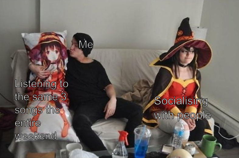 at least the music won't judge me for being a gamer. Rise up!
