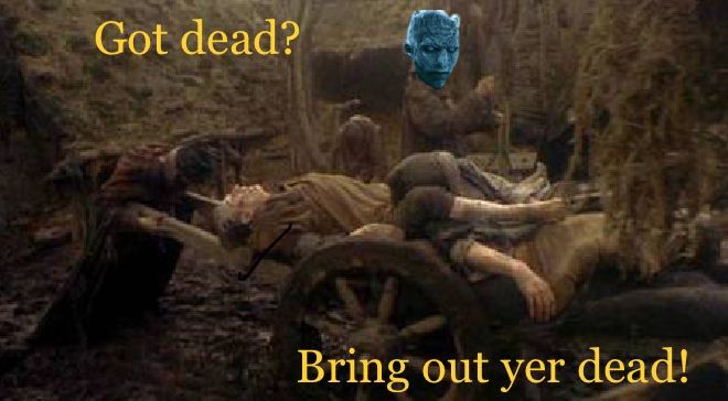 Night King in Winterfell like