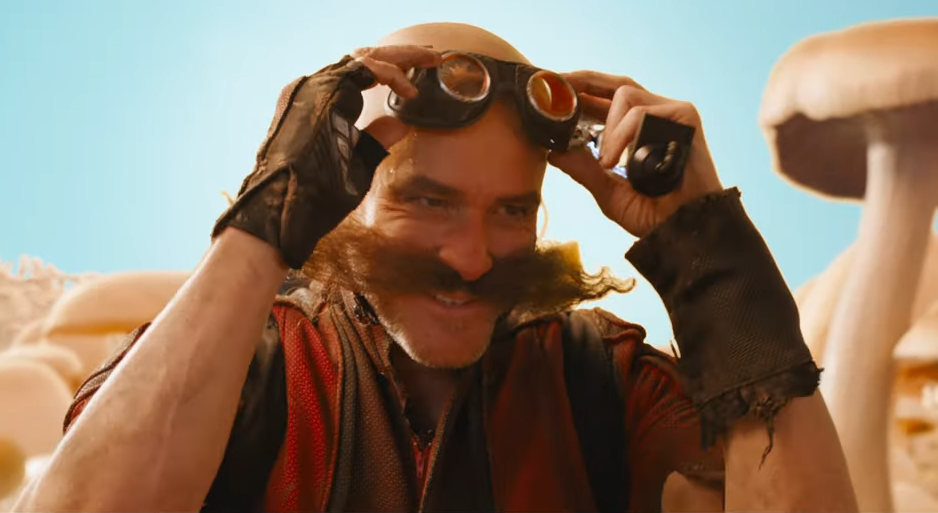 Jim Carey as bald Waluigi (2019)