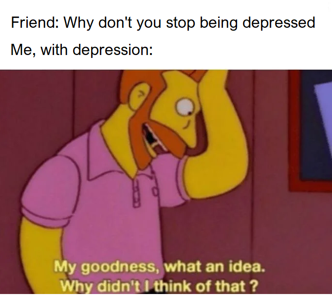 Maybe I'll just force a smile