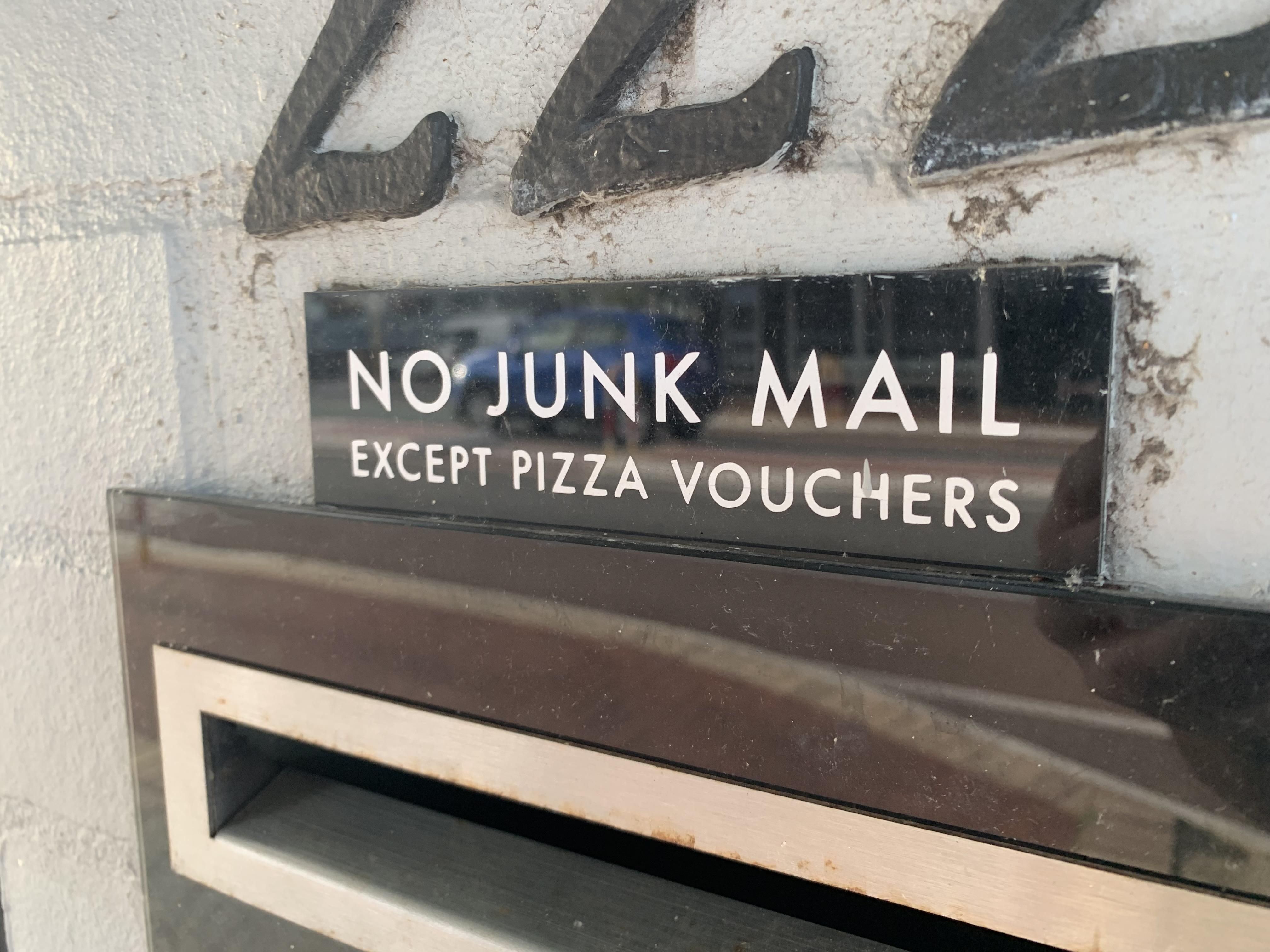 We all need pizza vouchers