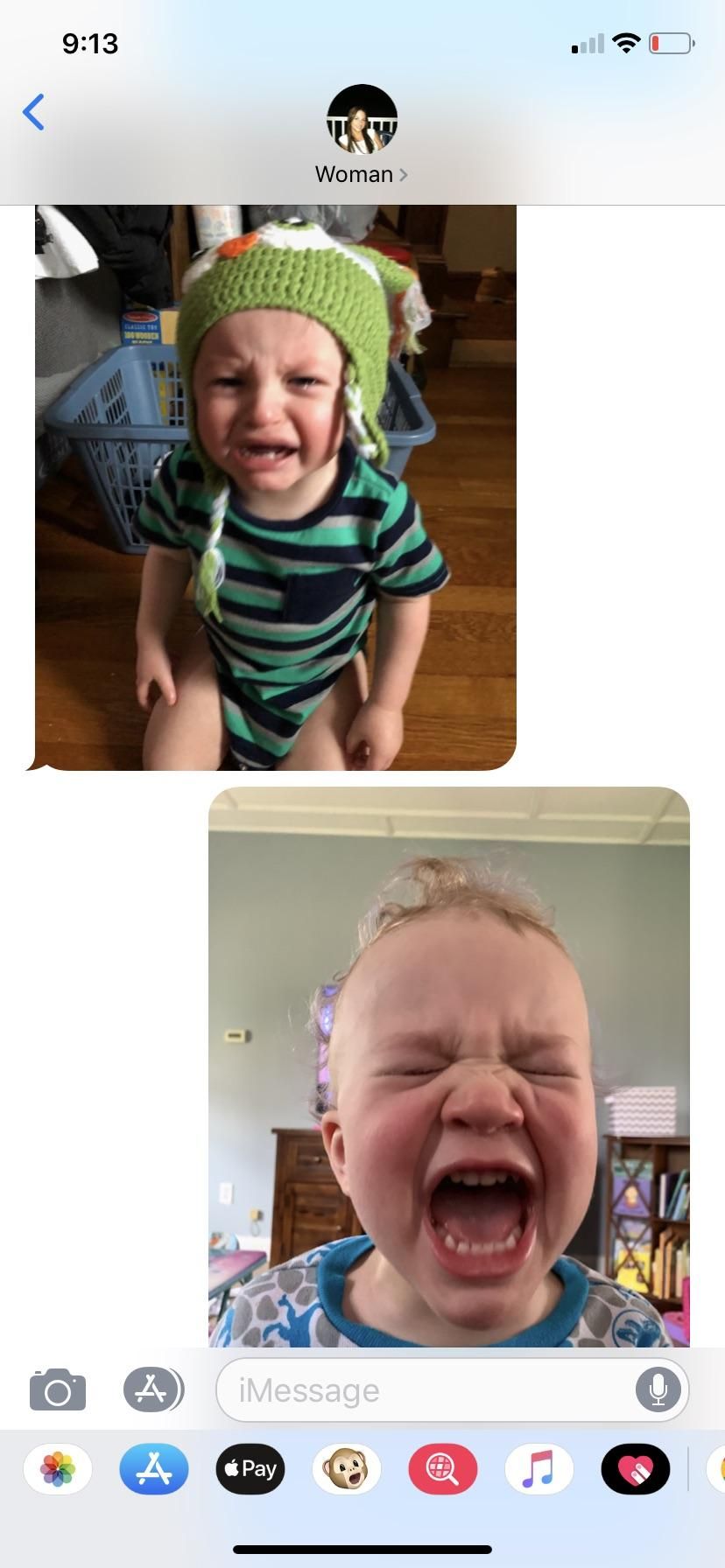 My best friend and I have an almost daily toddler tantrum competition going on.
