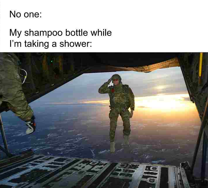*drop*