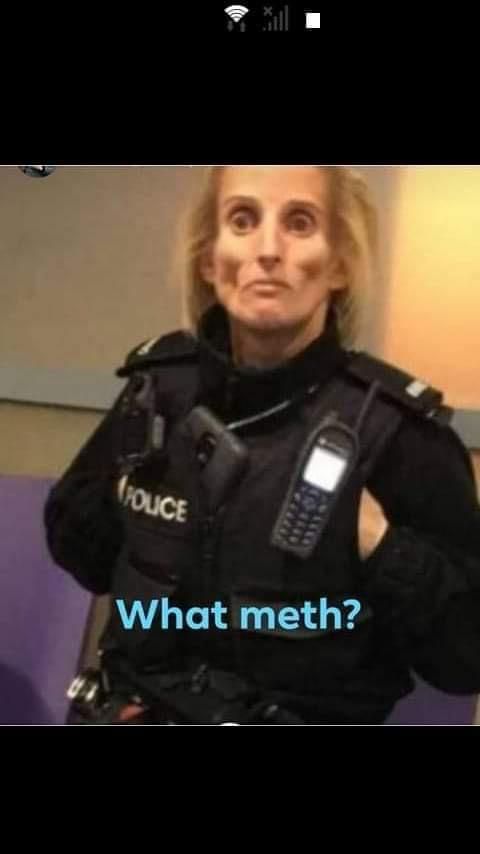 Did you put the meth in the evidence locker?