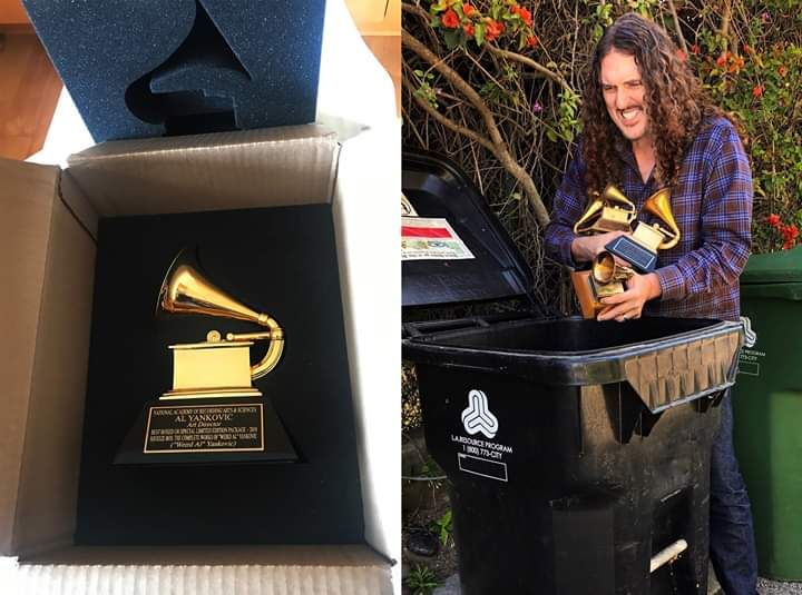 Weird Al Yankovic has finally won his new Grammy. He thinks it makes his previous ones obsolete