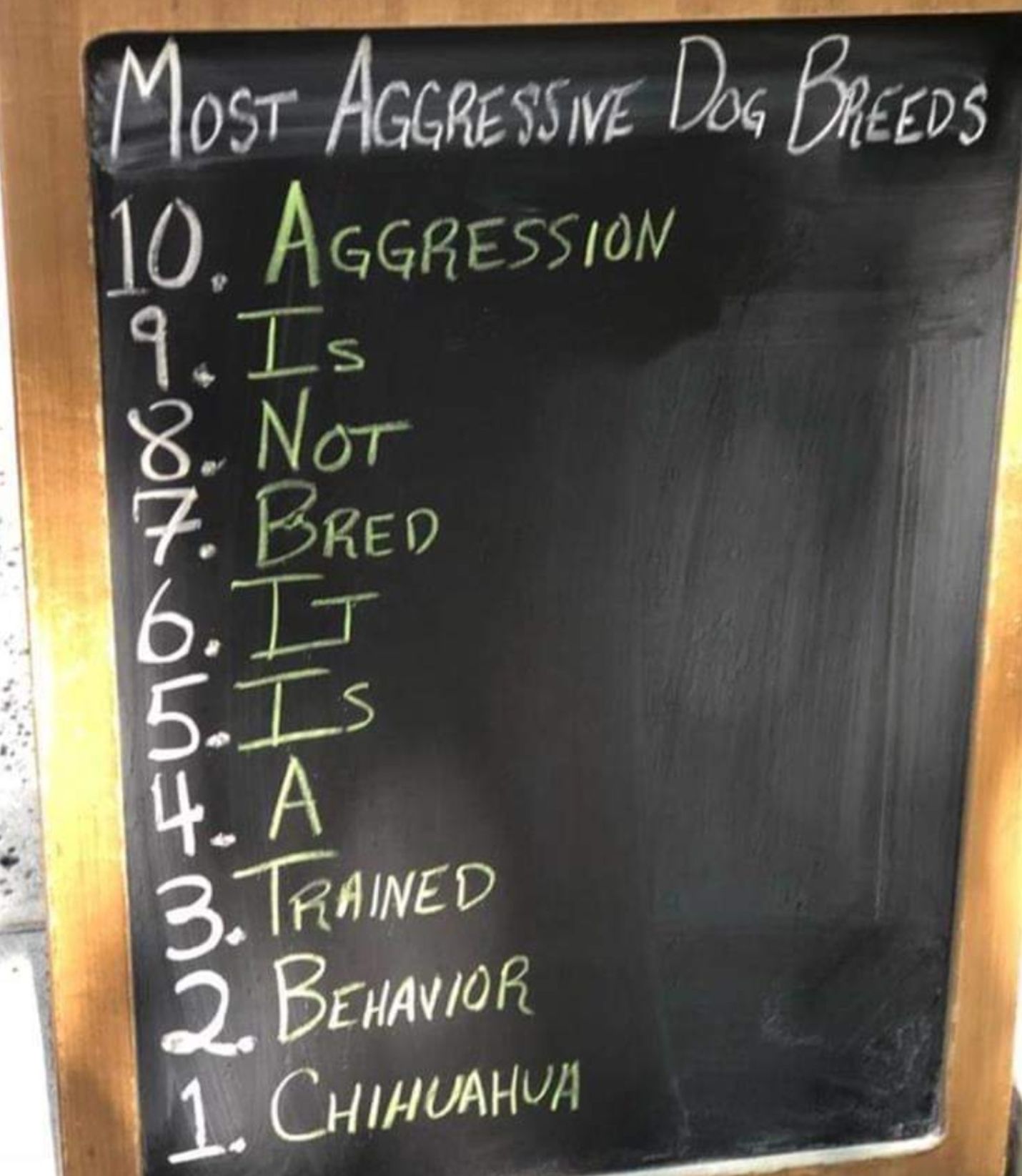 Most Aggressive Dog Breed