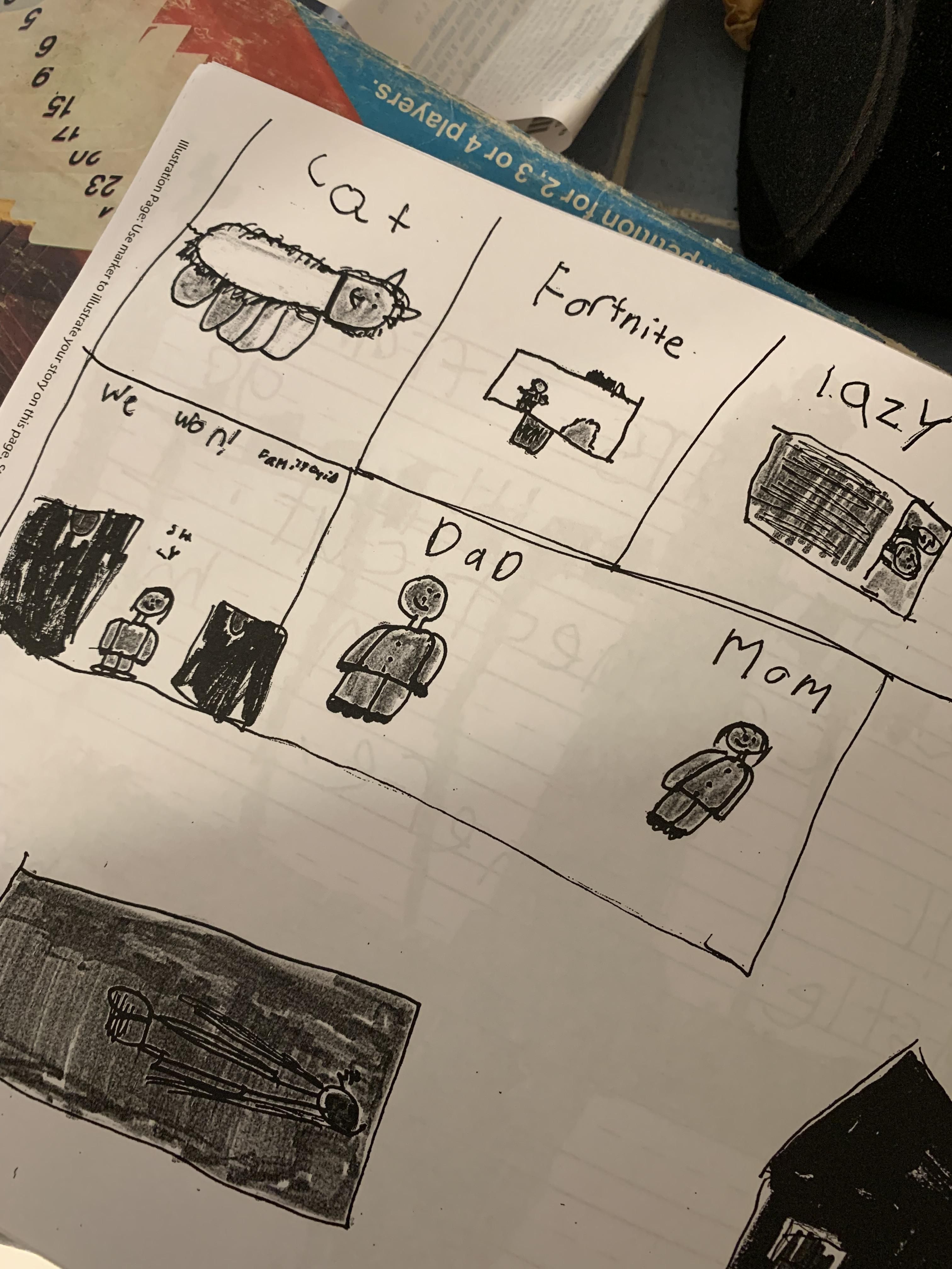 My 8 year old daughter’s 20-year plan. Own one cat, play Fortnite, be lazy, win Family Feud and live with her parents. ...***.