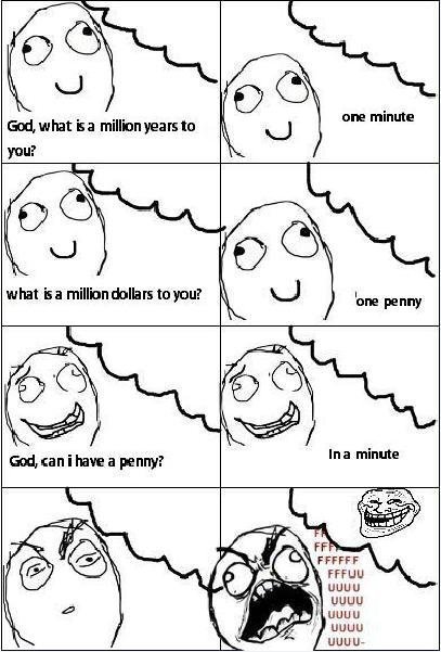 Just God trolling