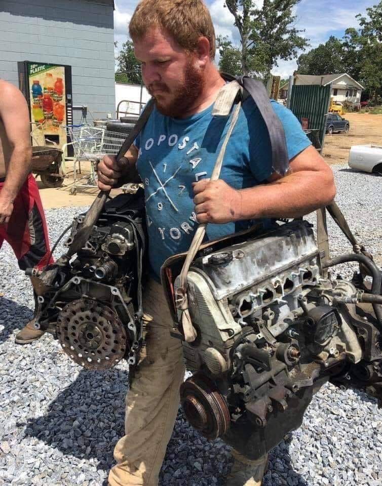 Junkyard had a pull & carry day. Dudes my hero