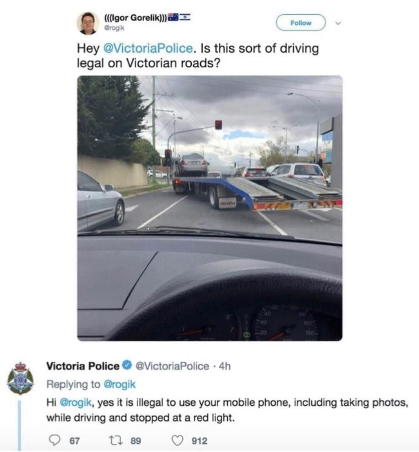 Victorian Police from Australia on Twitter